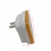 FixtureDisplays® Plug-in LED Night Light Dusk-to-Dawn Sensor Bedroom Bath Hallway Wall 6PK 15046-6PK